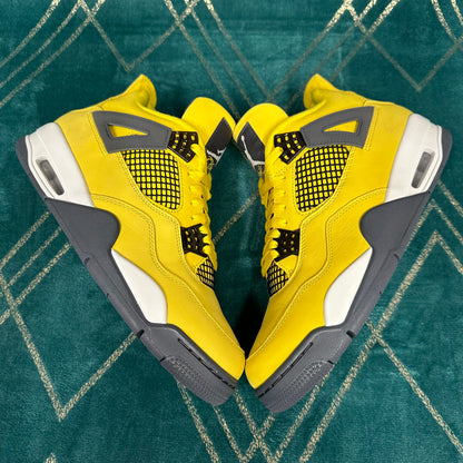 JORDAN 4 LIGHTNING 2021 UK8.5 *PRE-LOVED*