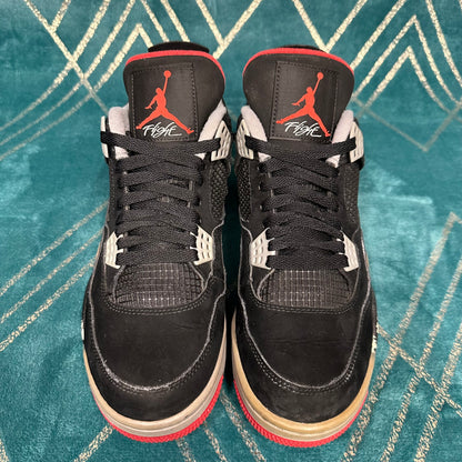 JORDAN 4 BRED 2012 UK8 *PRE-LOVED*