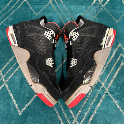 JORDAN 4 BRED 2012 UK8 *PRE-LOVED*