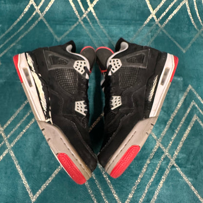 JORDAN 4 BRED 2012 UK8 *PRE-LOVED*