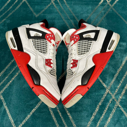 JORDAN 4 FIRE RED 2020 (GS) UK4 *PRE-LOVED*