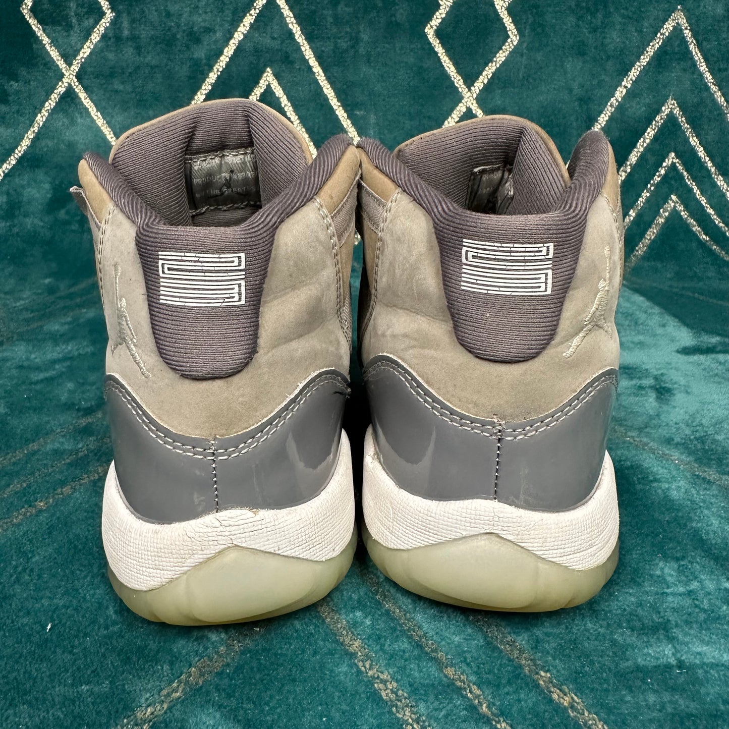 JORDAN 11 COOL GREY 2019 (GS) UK5 *PRE-LOVED*