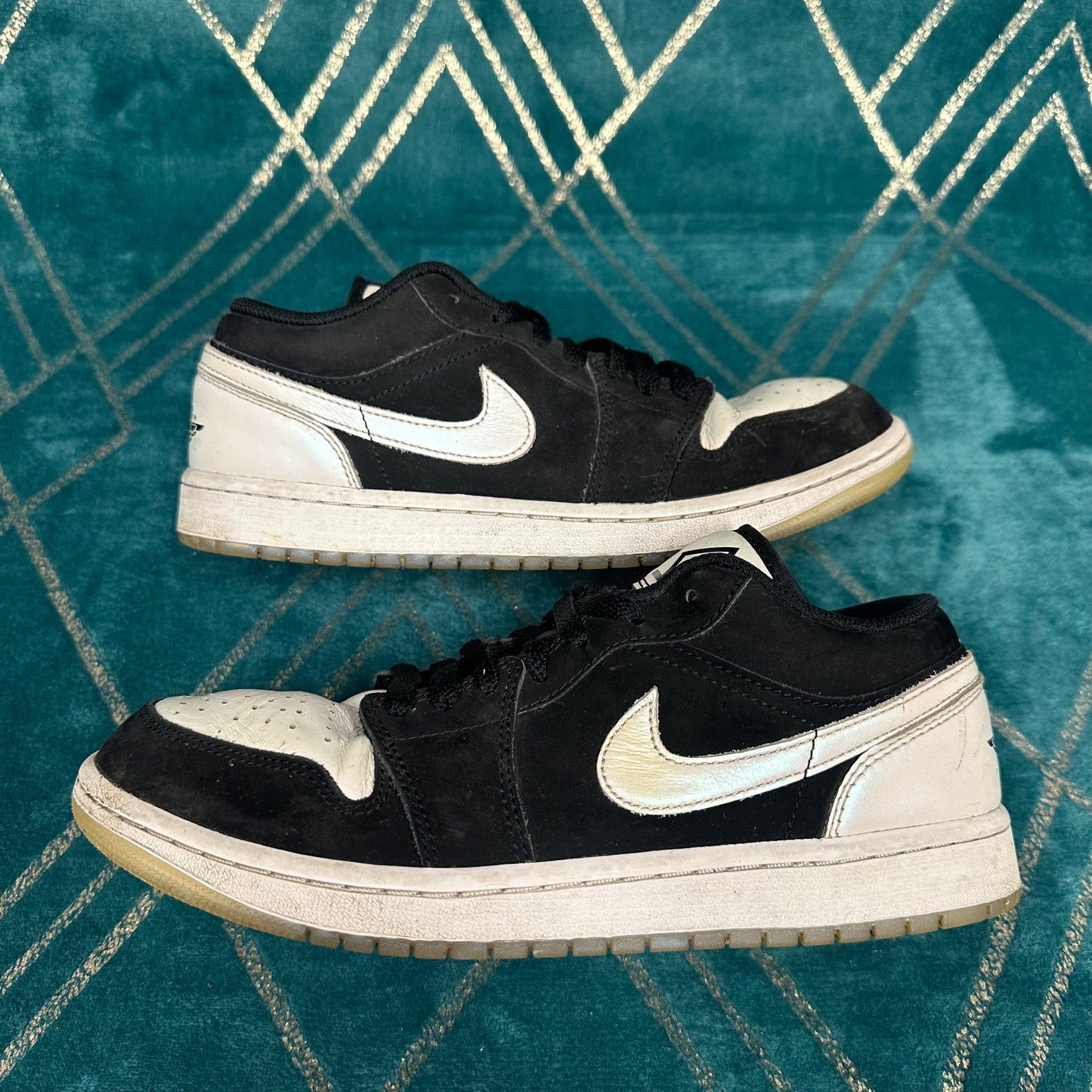 JORDAN 1 LOW DIAMOND SHORTS UK7 *PRE-LOVED*