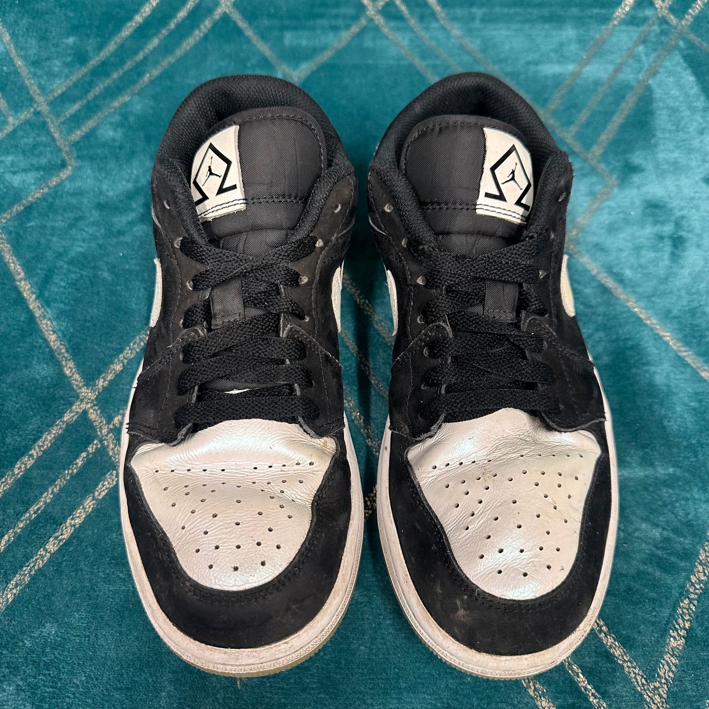 JORDAN 1 LOW DIAMOND SHORTS UK7 *PRE-LOVED*