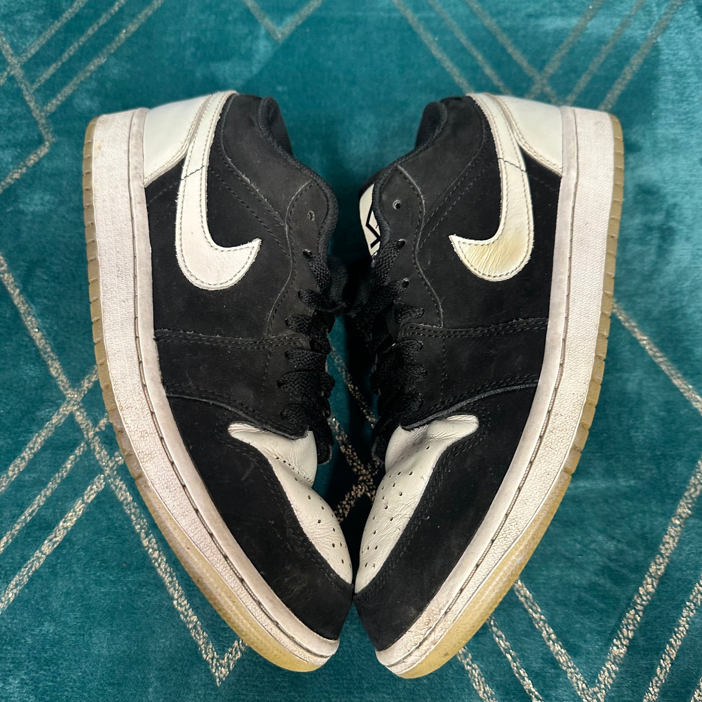 JORDAN 1 LOW DIAMOND SHORTS UK7 *PRE-LOVED*