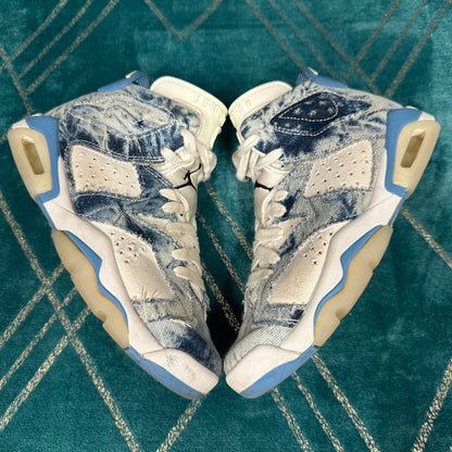 JORDAN 6 WASHED DENIM (GS) UK3 *PRE-LOVED*