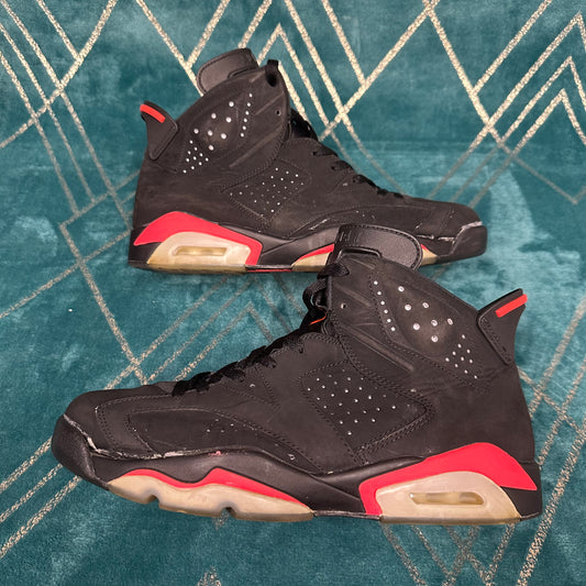 JORDAN 6 BLACK INFRARED 2014 UK10 *PRE-LOVED*