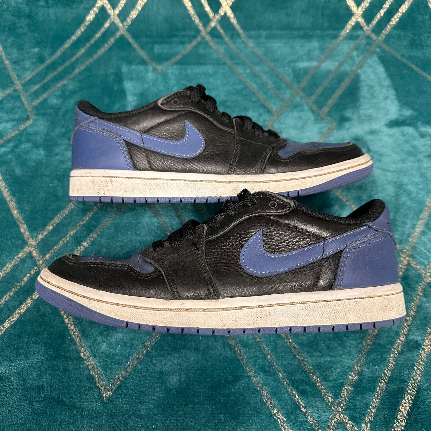 JORDAN 1 LOW MARINA BLUE UK5 *PRE-LOVED*