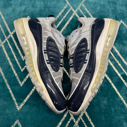 AIR MAX 98 SUPREME NAVY UK9 *PRE-LOVED*