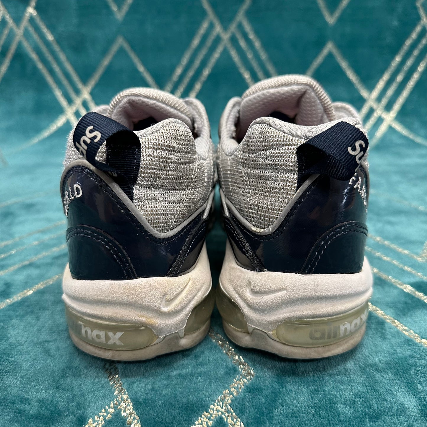 AIR MAX 98 SUPREME NAVY UK8.5 *PRE-LOVED*