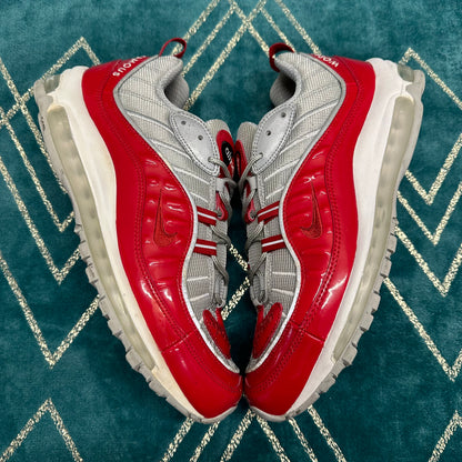 AIR MAX 98 SUPREME RED UK9.5 *PRE-LOVED*