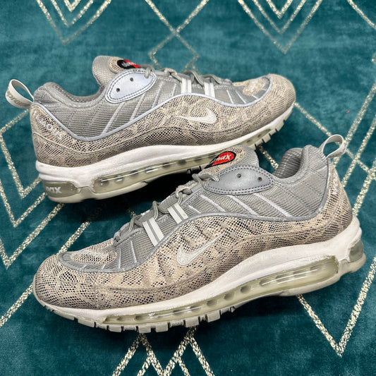 AIR MAX 98 SUPREME SNAKESKIN UK9 *PRE-LOVED*