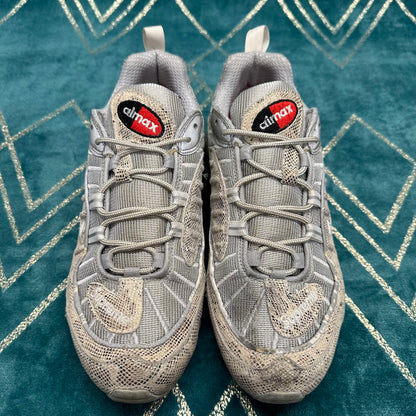 AIR MAX 98 SUPREME SNAKESKIN UK8 *PRE-LOVED*