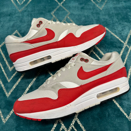 AIR MAX 1 ANNIVERSARY RED 2017 UK8.5 *PRE-LOVED*