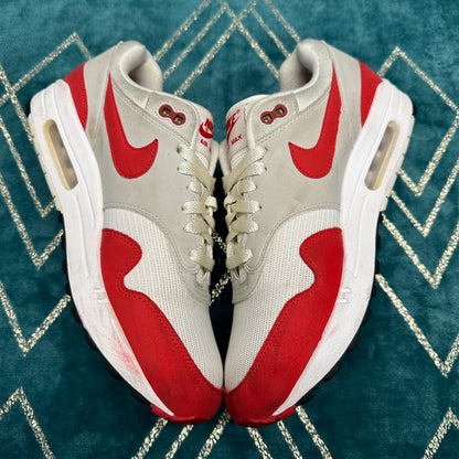 AIR MAX 1 ANNIVERSARY RED 2017 UK8.5 *PRE-LOVED*