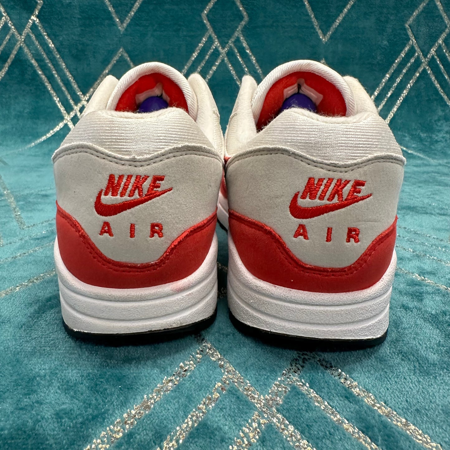 AIR MAX 1 ANNIVERSARY RED 2017 UK8.5 *PRE-LOVED*