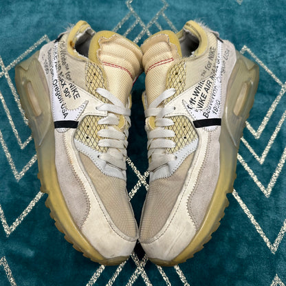 AIR MAX 90 OFF-WHITE OG THE TEN UK8.5 *PRE-LOVED*