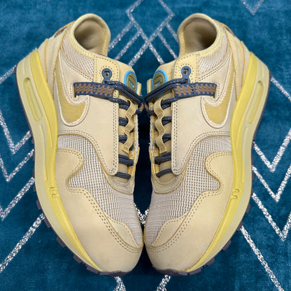 AIR MAX 1 TRAVIS SCOTT SATURN GOLD UK7.5 *PRE-LOVED*