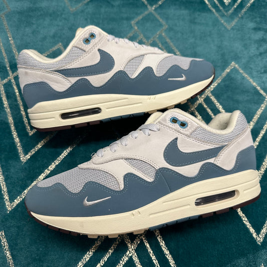 AIR MAX 1 PATTA AQUA UK7.5 *PRE-LOVED*