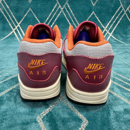 AIR MAX 1 PATTA RUSH MAROON UK7.5 *PRE-LOVED*