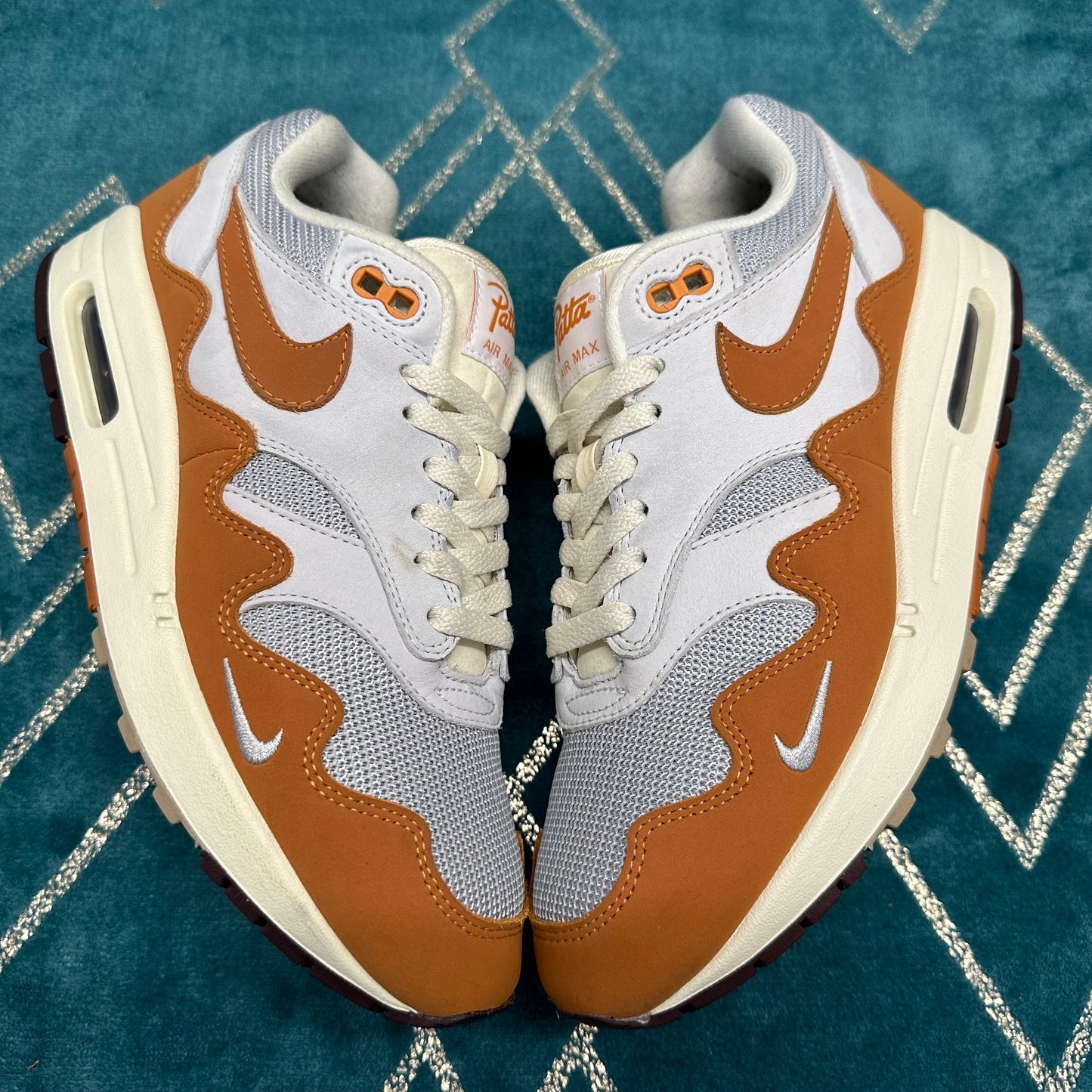 AIR MAX 1 PATTA MONARCH UK7 *PRE-LOVED*