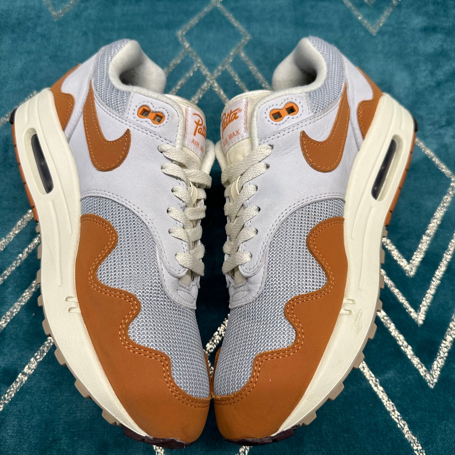 AIR MAX 1 PATTA MONARCH UK7 *PRE-LOVED*