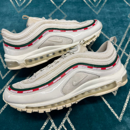 AIR MAX 97 UNDEFEATED WHITE UK11 *PRE-LOVED*