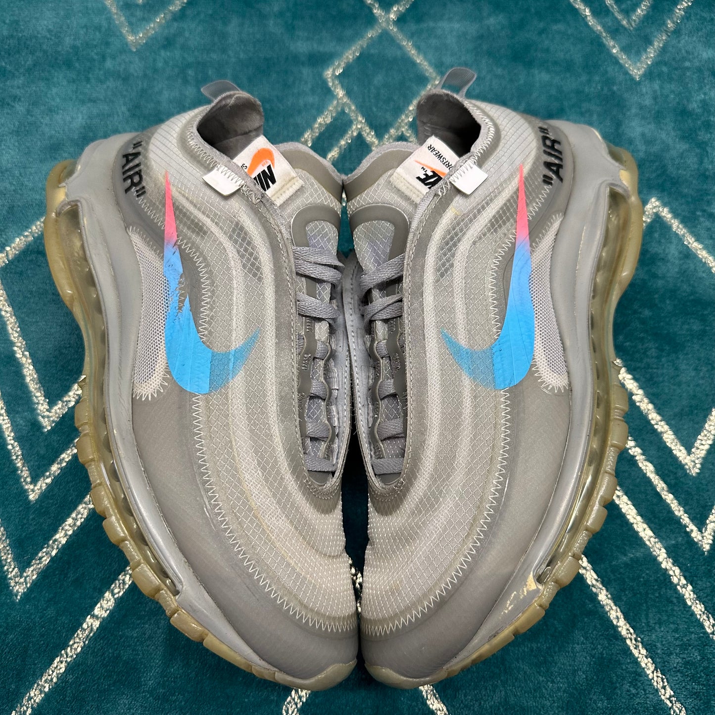 AIR MAX 97 OFF-WHITE MENTA UK6.5 *PRE-LOVED*