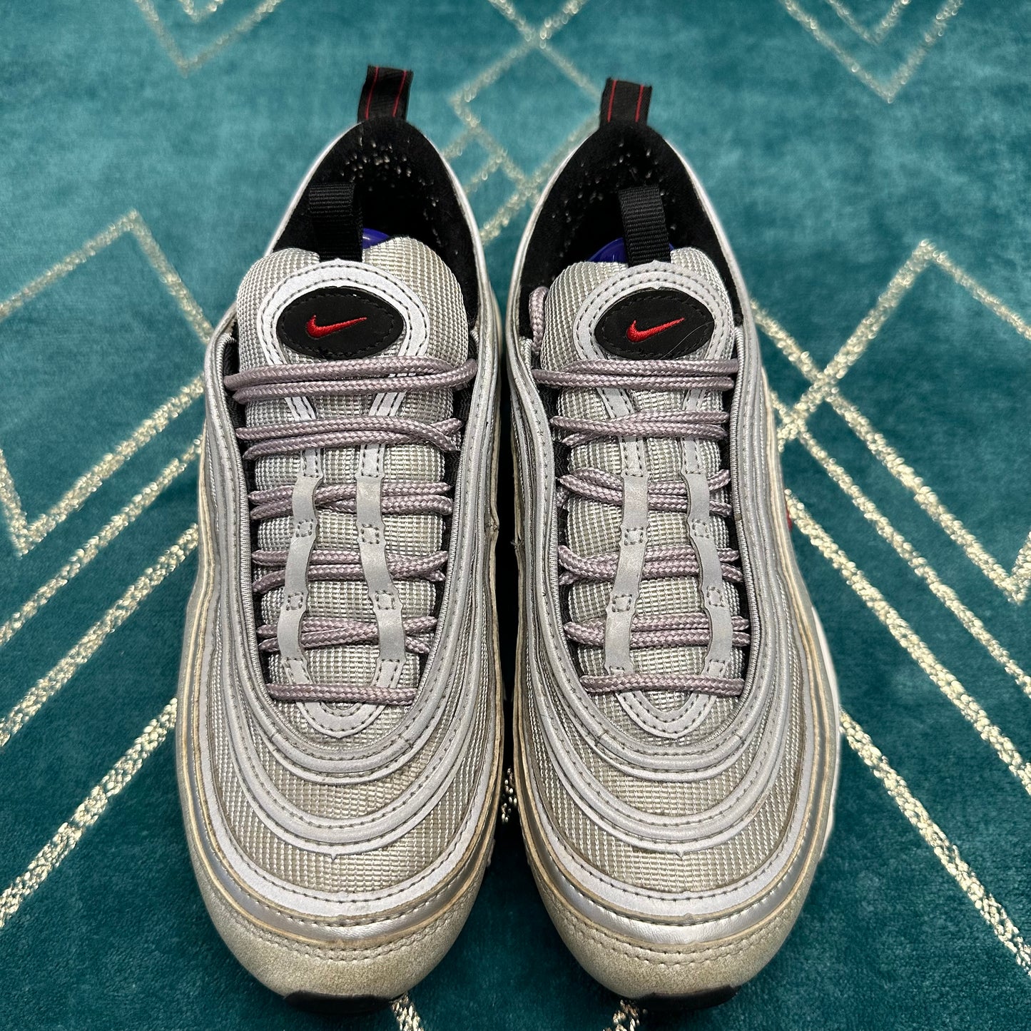 AIR MAX 97 SILVER BULLET (GS) UK4 *PRE-LOVED*