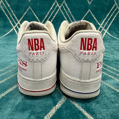 AIR FORCE 1 NBA PARIS WHITE UK8.5 *PRE-LOVED*