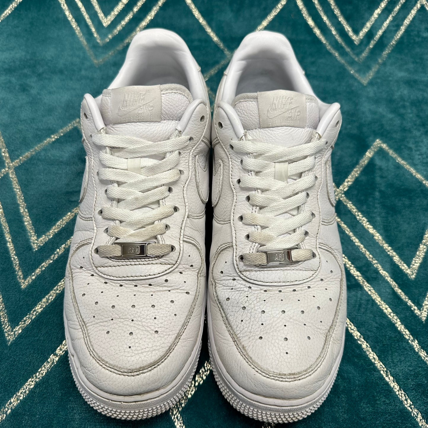 AIR FORCE 1 NOCTA WHITE UK10 *PRE-LOVED*