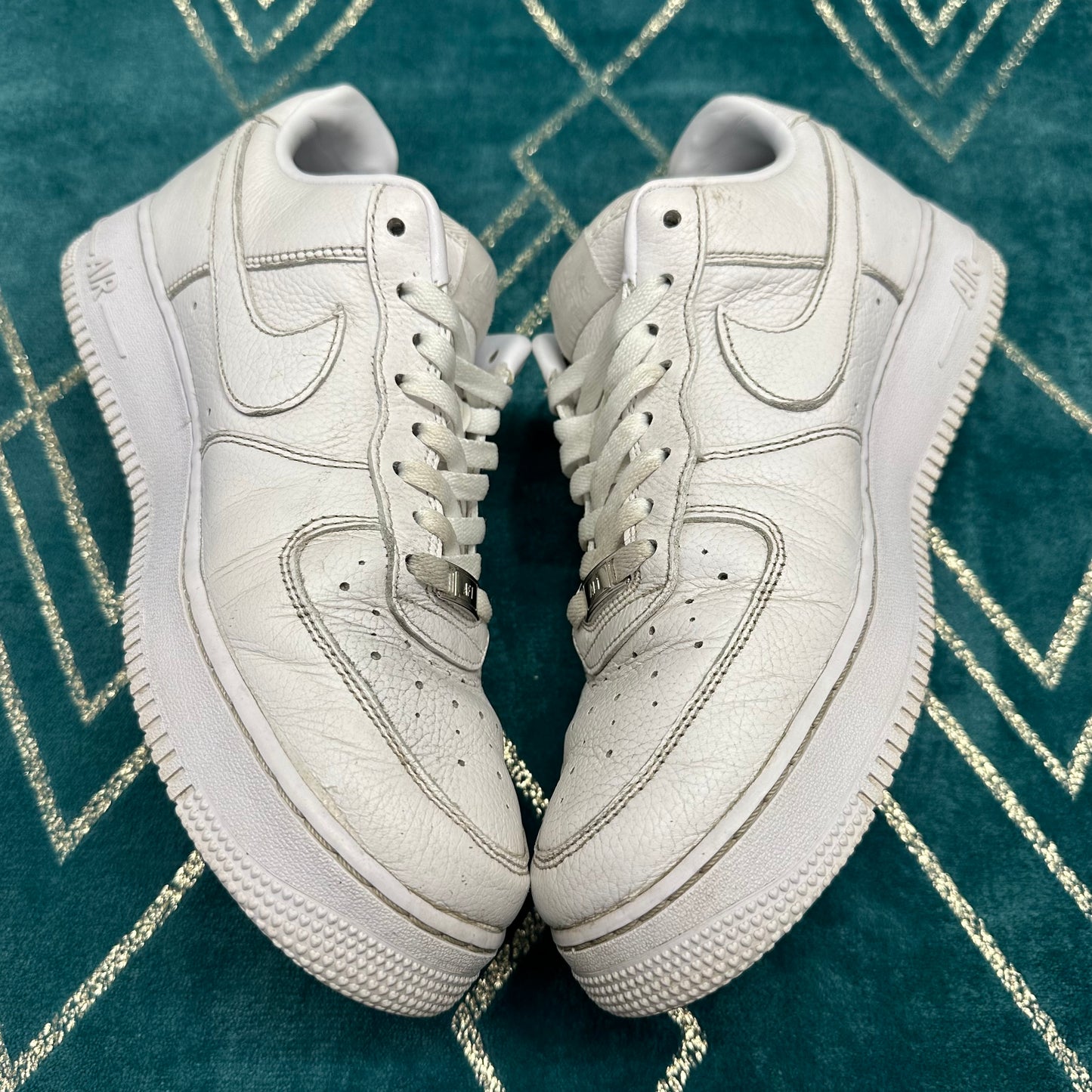 AIR FORCE 1 NOCTA WHITE UK10 *PRE-LOVED*