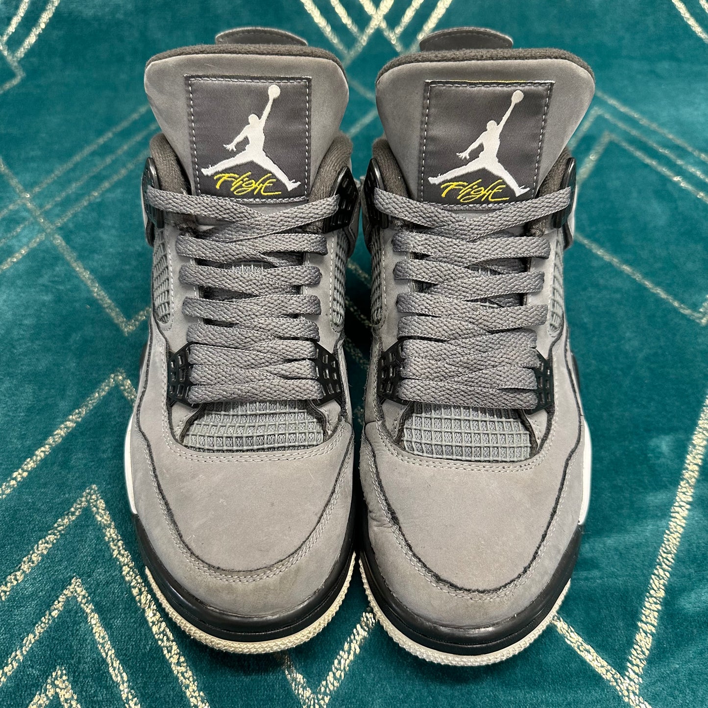 AIR JORDAN 4 COOL GREY 2019 UK7 *PRE-LOVED*