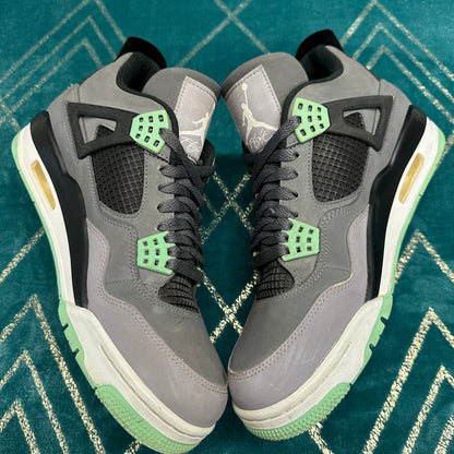 AIR JORDAN 4 GREEN GLOW UK8 *PRE-LOVED*