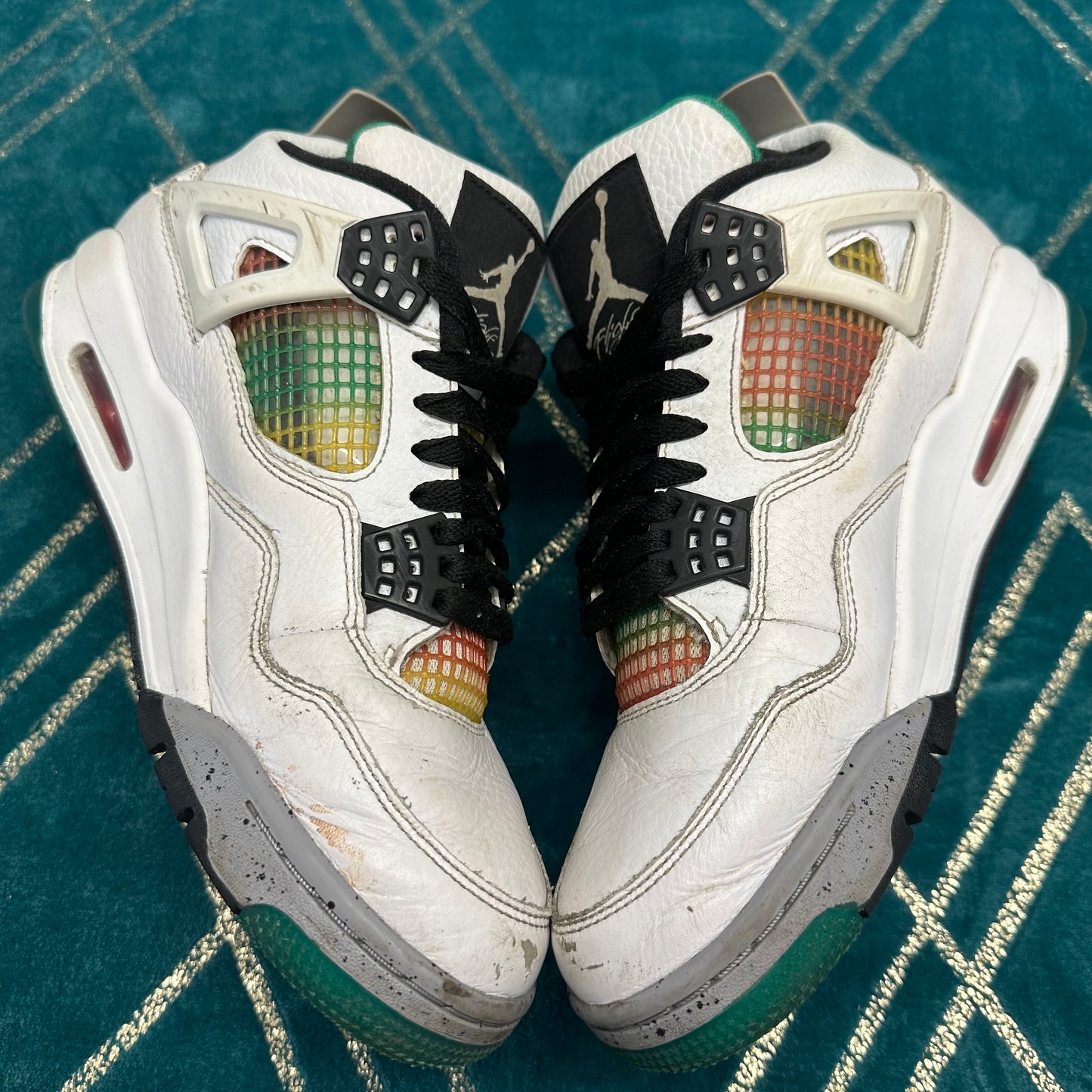 AIR JORDAN 4 RASTA (W) UK7 *PRE-LOVED*