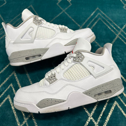 AIR JORDAN 4 WHITE OREO UK9.5 *PRE-LOVED*