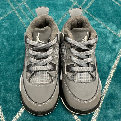 AIR JORDAN 4 COOL GREY 2019 (TD) UK6.5 *PRE-LOVED*