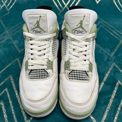 AIR JORDAN 4 SEAFOAM (W) UK9.5 *PRE-LOVED*