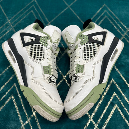 AIR JORDAN 4 SEAFOAM (W) UK9.5 *PRE-LOVED*