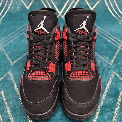 AIR JORDAN 4 RED THUNDER UK10 *PRE-LOVED*