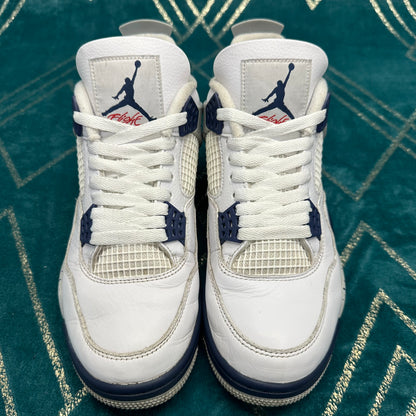 AIR JORDAN 4 MIDNIGHT NAVY UK7.5 *PRE-LOVED*