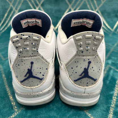 AIR JORDAN 4 MIDNIGHT NAVY UK7.5 *PRE-LOVED*