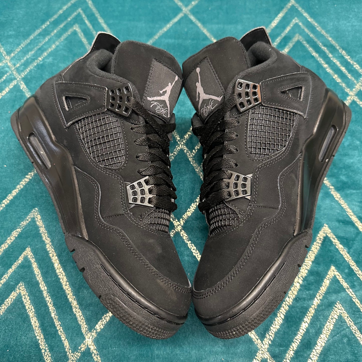 AIR JORDAN 4 BLACK CAT 2020 UK8.5 *PRE-LOVED*