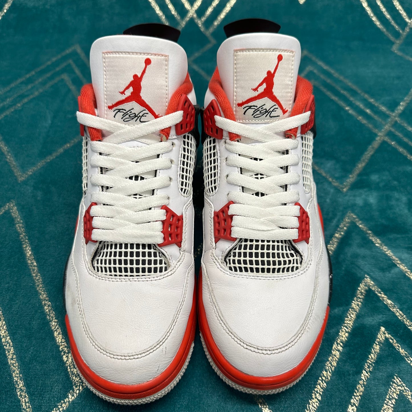 AIR JORDAN 4 FIRE RED 2020 UK8 *PRE-LOVED*