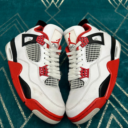 AIR JORDAN 4 FIRE RED 2020 UK8 *PRE-LOVED*