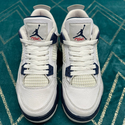 AIR JORDAN 4 MIDNIGHT NAVY (GS) UK3.5 *PRE-LOVED*