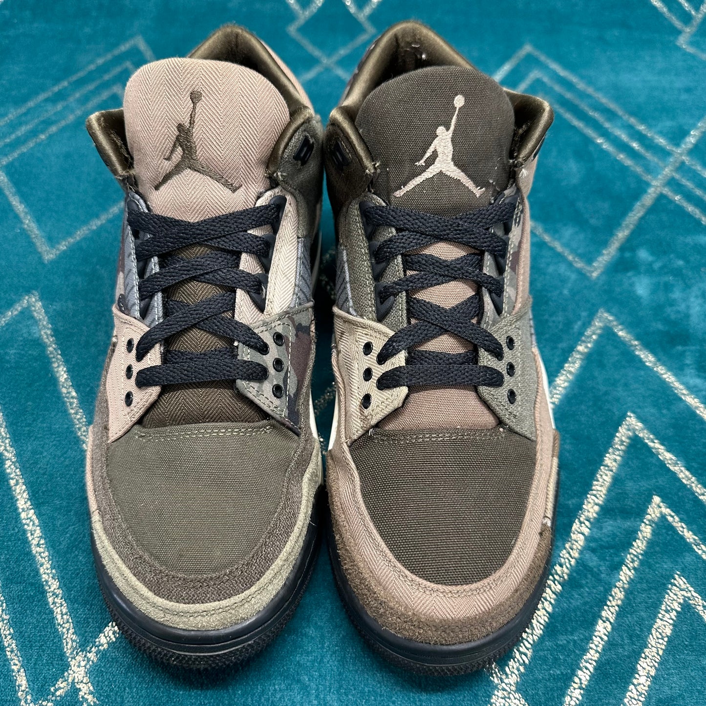 AIR JORDAN 3 PATCHWORK UK8 *PRE-LOVED*